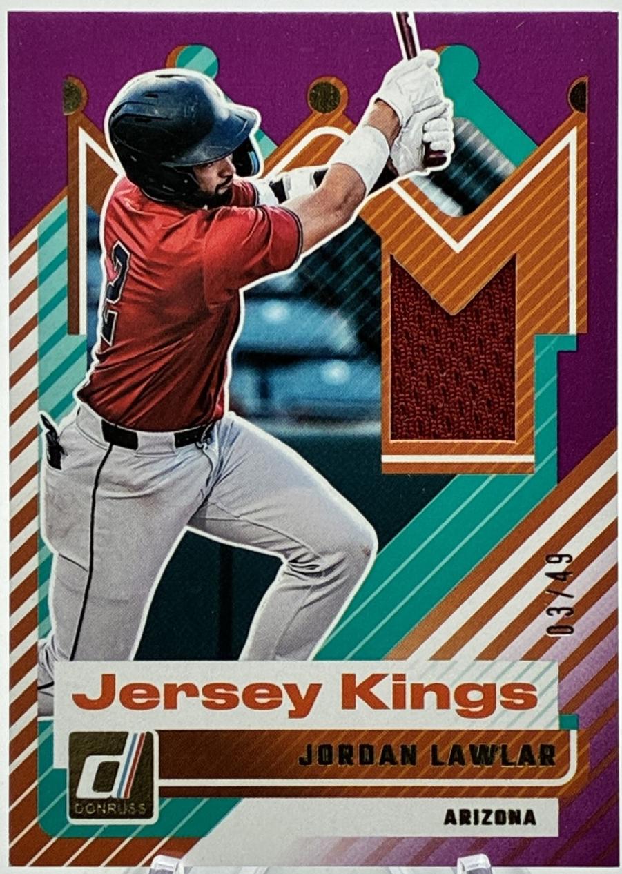 Jordan Lawlar [Purple] #JK-JL