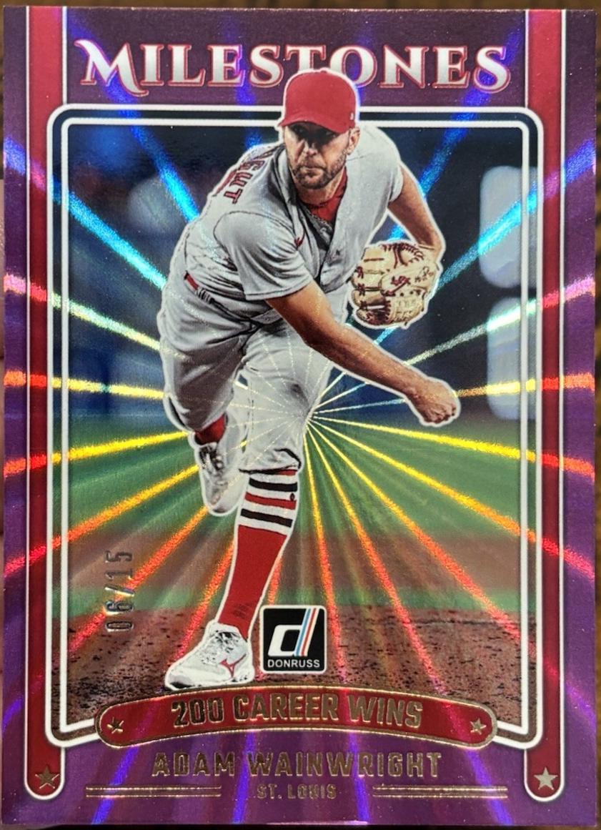 Adam Wainwright [Purple Laser] #12