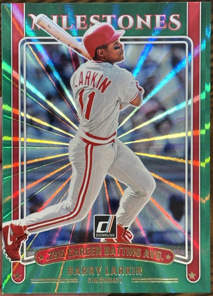 Barry Larkin [Green Laser] #18