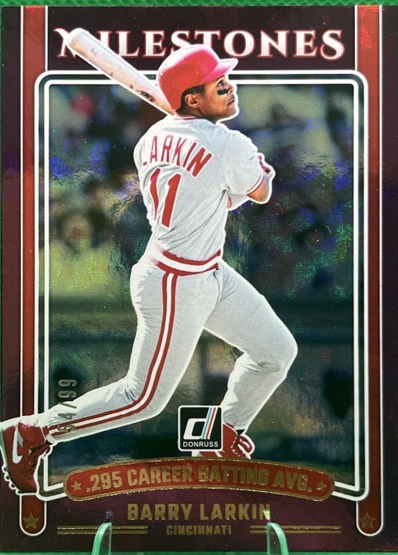 Barry Larkin [Purple Ice] #18