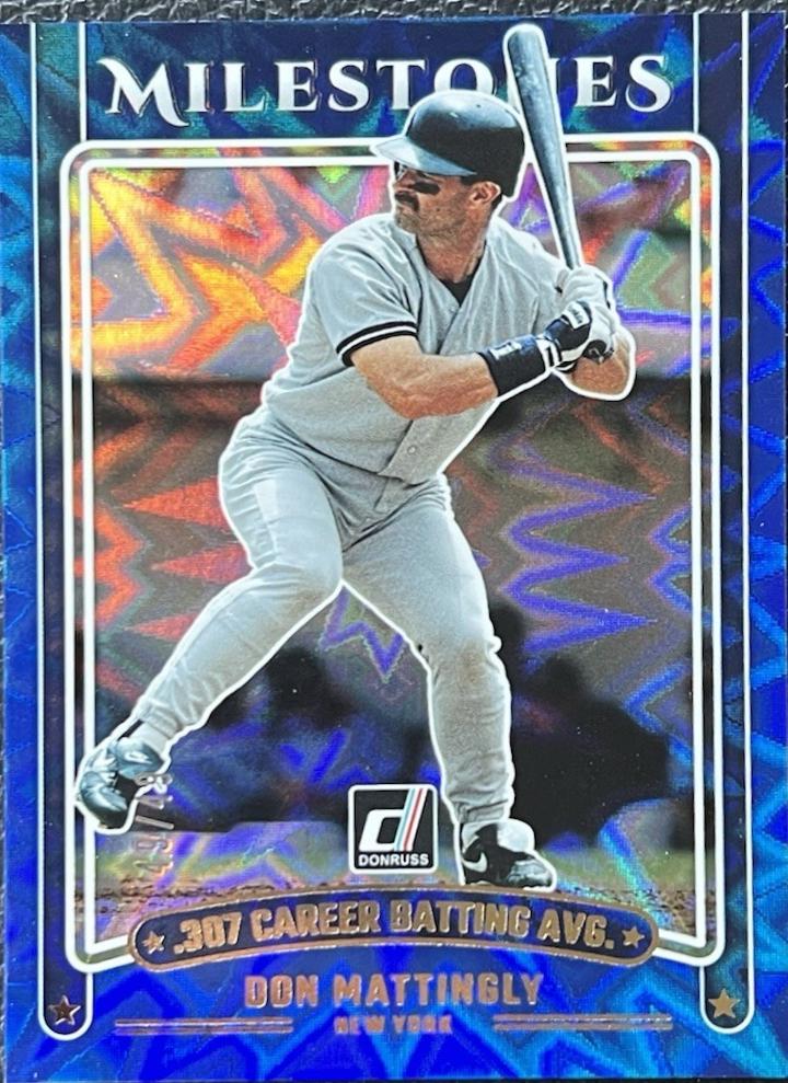 Don Mattingly [Blue Xplosion] #8
