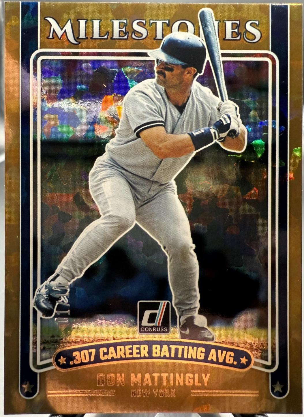 Don Mattingly [Gold Ice] #8