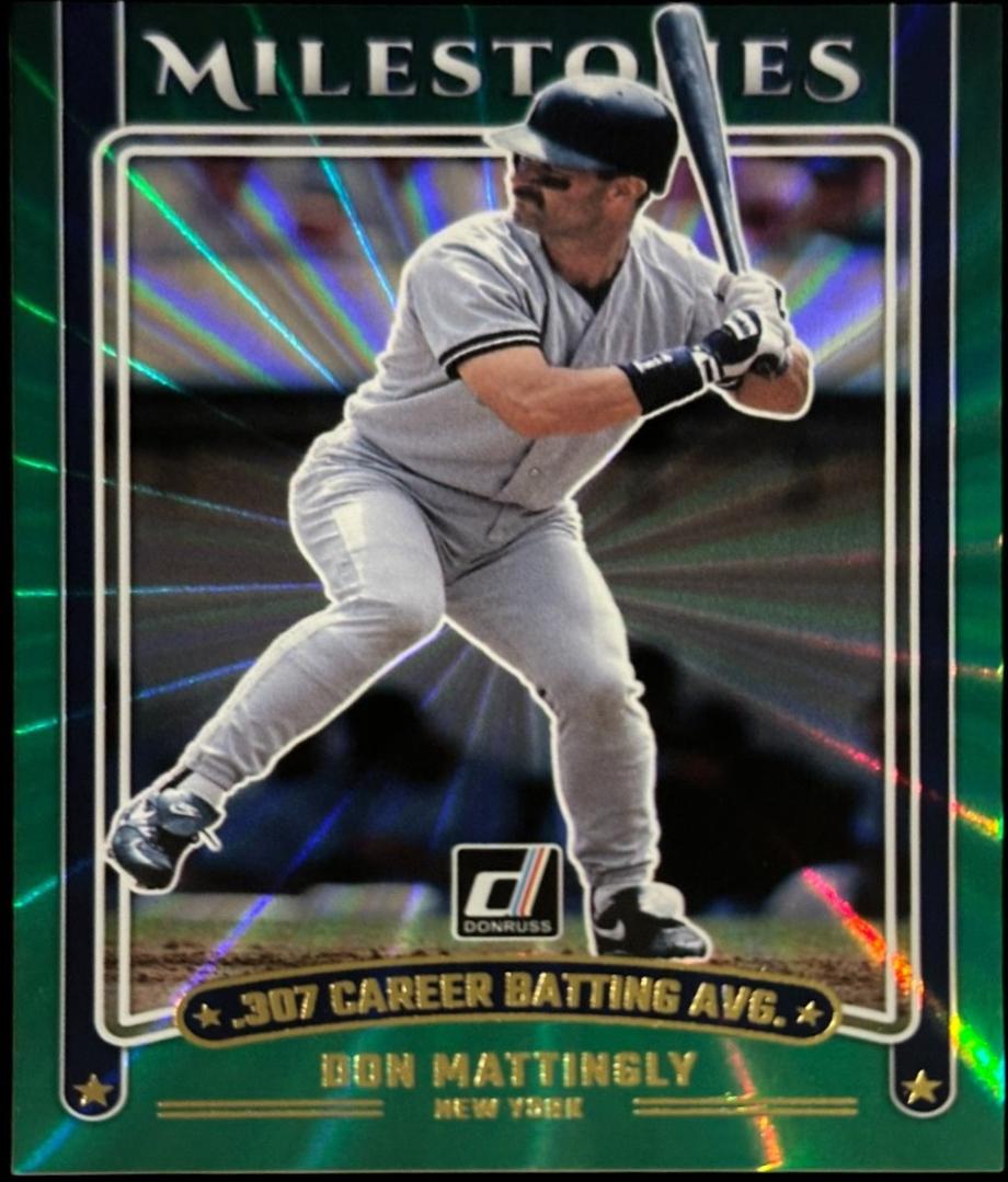 Don Mattingly [Green Laser] #8