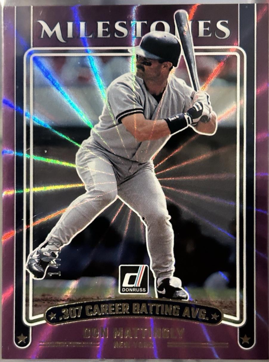 Don Mattingly [Purple Laser] #8