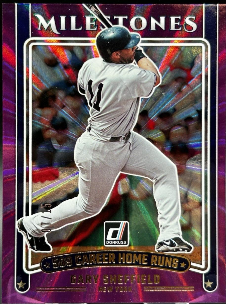 Gary Sheffield [Purple Laser] #14