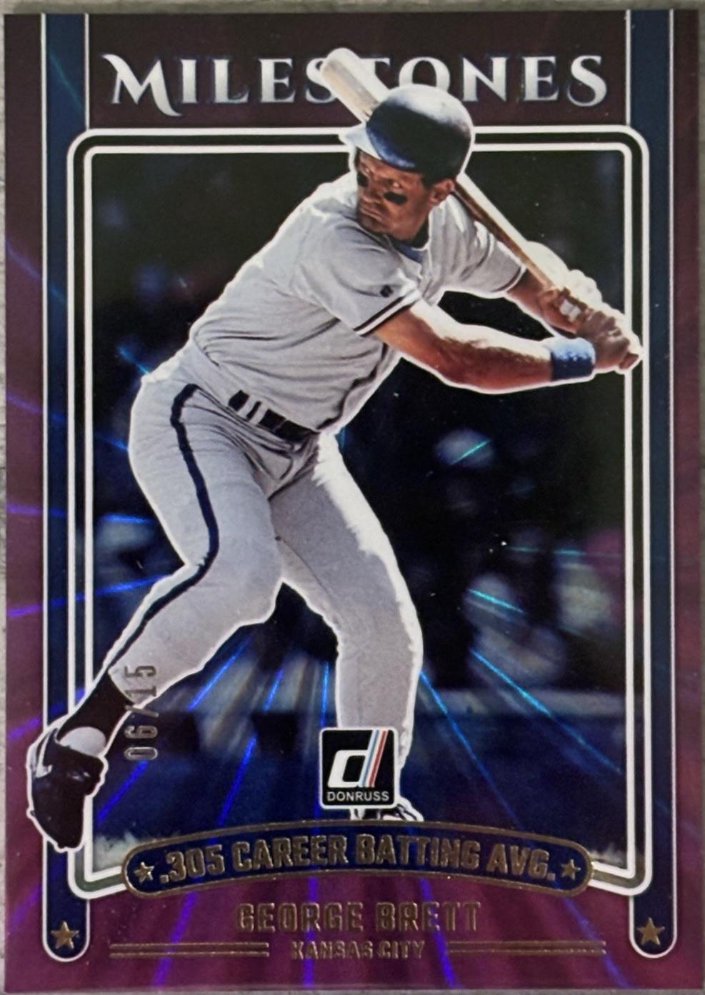 George Brett [Purple Laser] #3