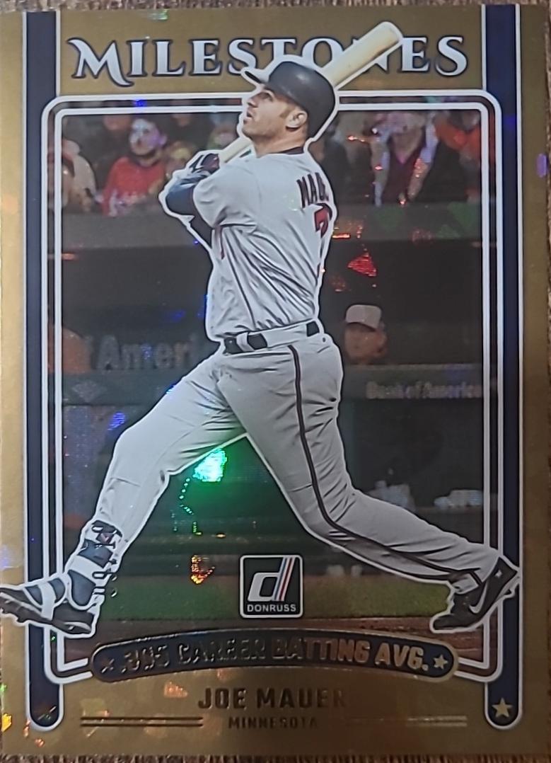 Joe Mauer [Gold Ice] #20