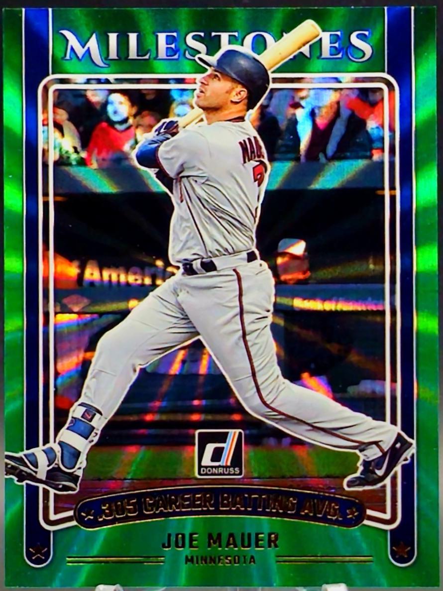 Joe Mauer [Green Laser] #20