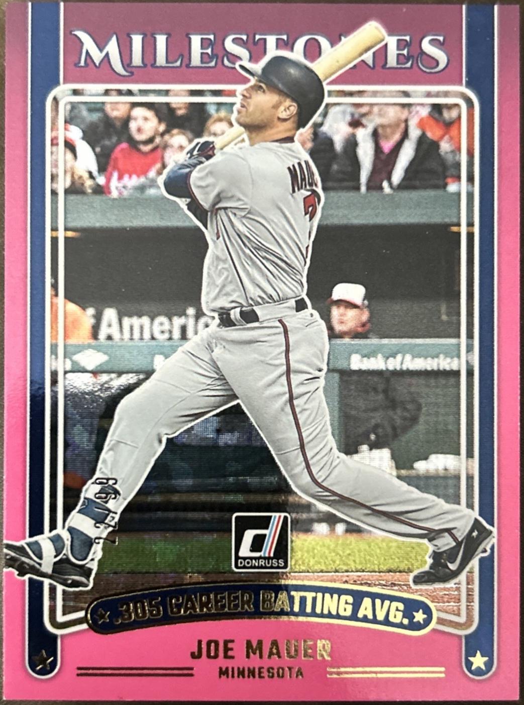 Joe Mauer [Pink Ice] #20
