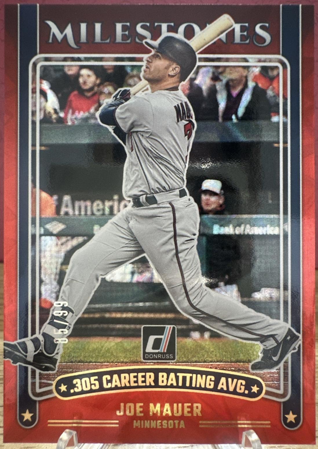 Joe Mauer [Red Xplosion] #20