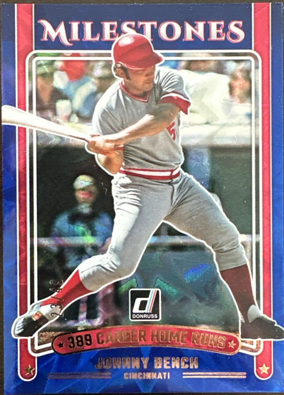 Johnny Bench [Blue Xplosion] #10