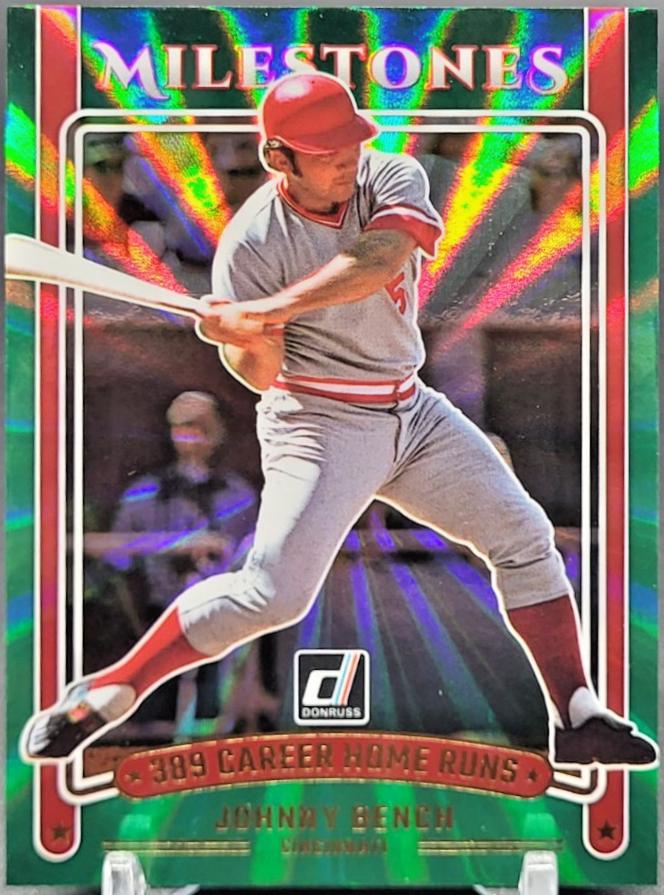 Johnny Bench [Green Laser] #10