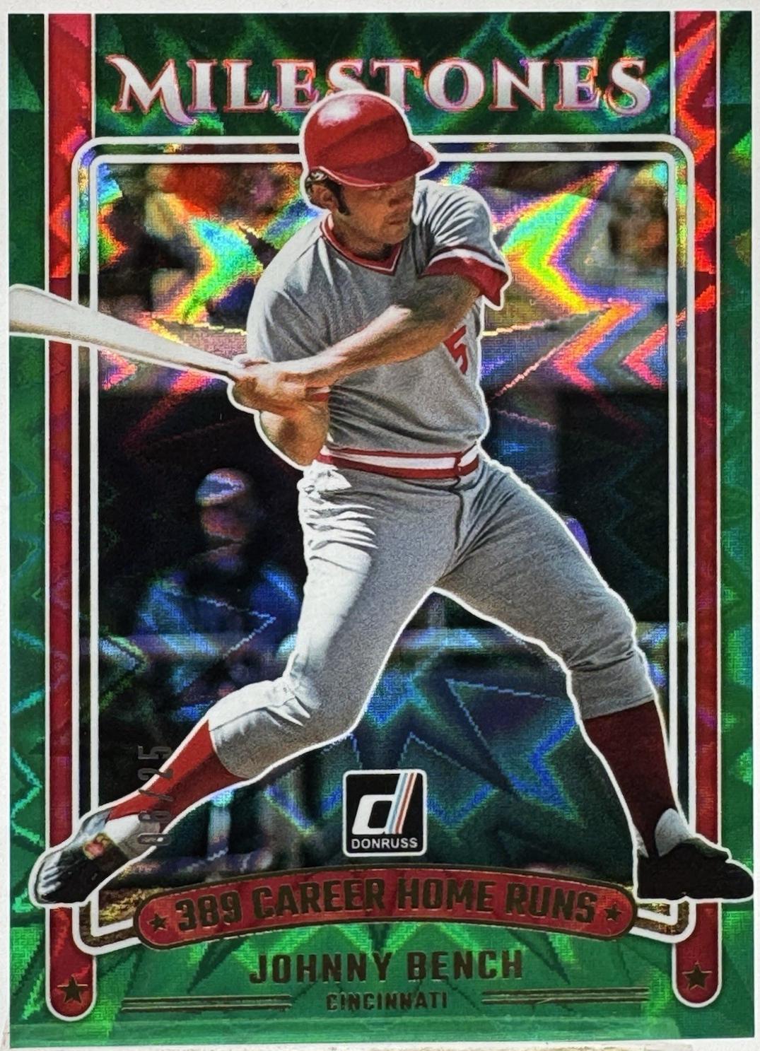 Johnny Bench [Green Xplosion] #10