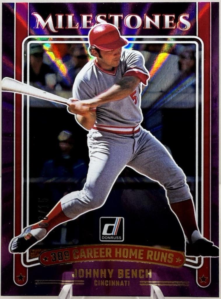 Johnny Bench [Purple Laser] #10