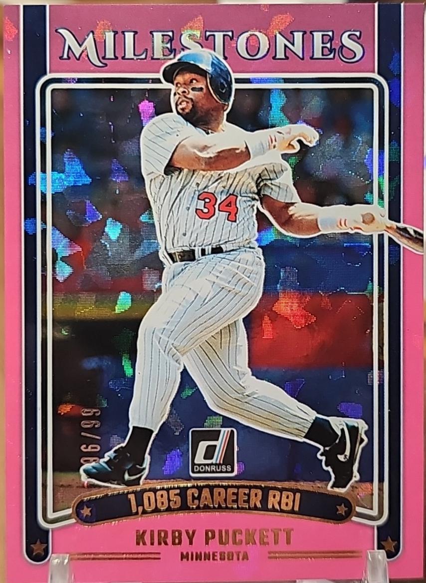 Kirby Puckett [Pink Ice] #6