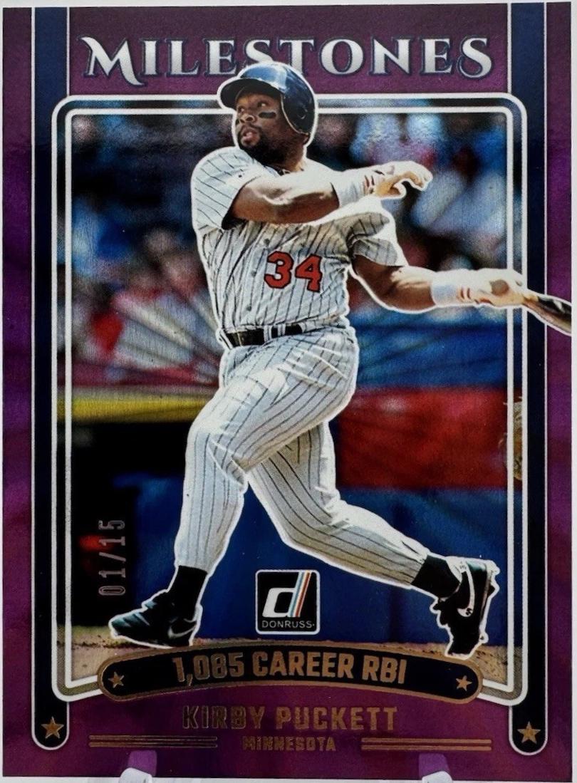 Kirby Puckett [Purple Laser] #6