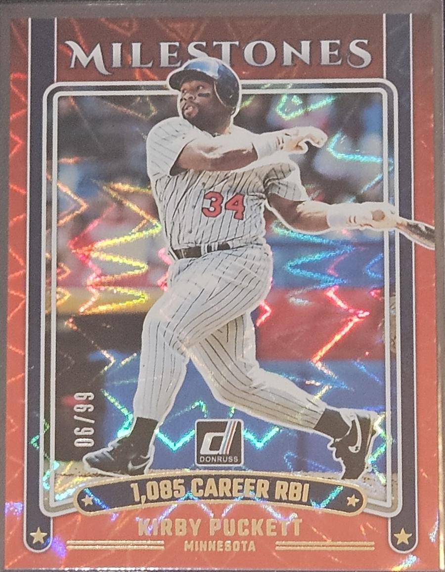 Kirby Puckett [Red Xplosion] #6