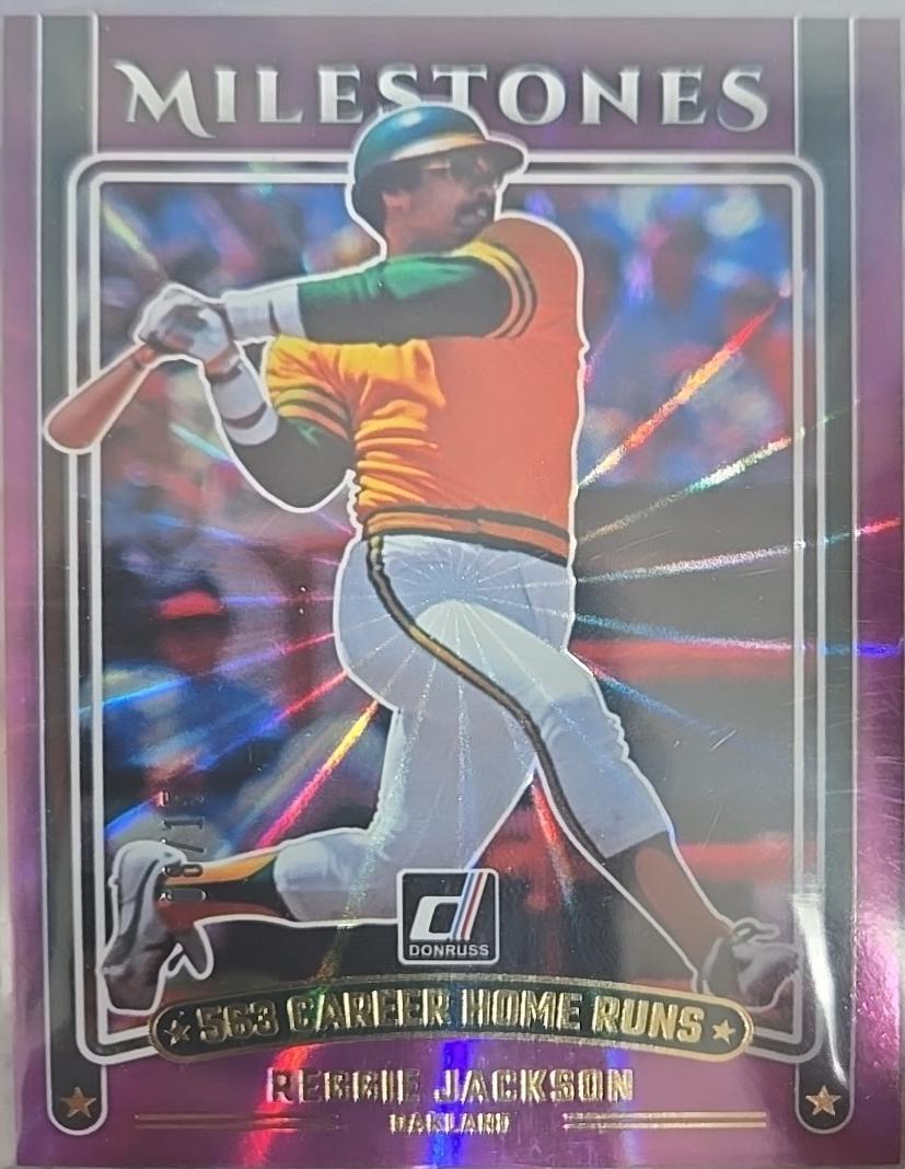 Reggie Jackson [Purple Laser] #16