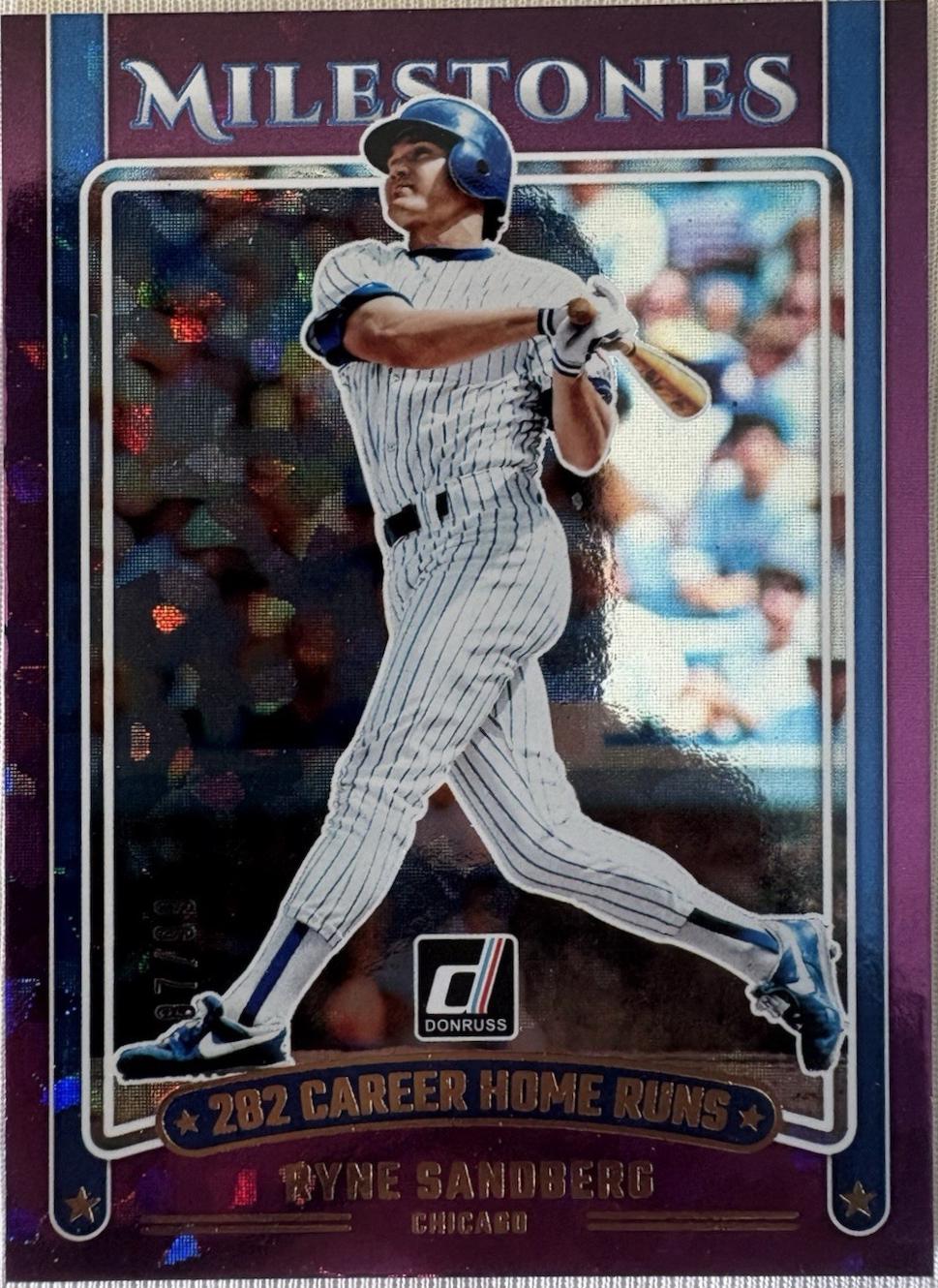 Ryne Sandberg [Purple Ice] #17