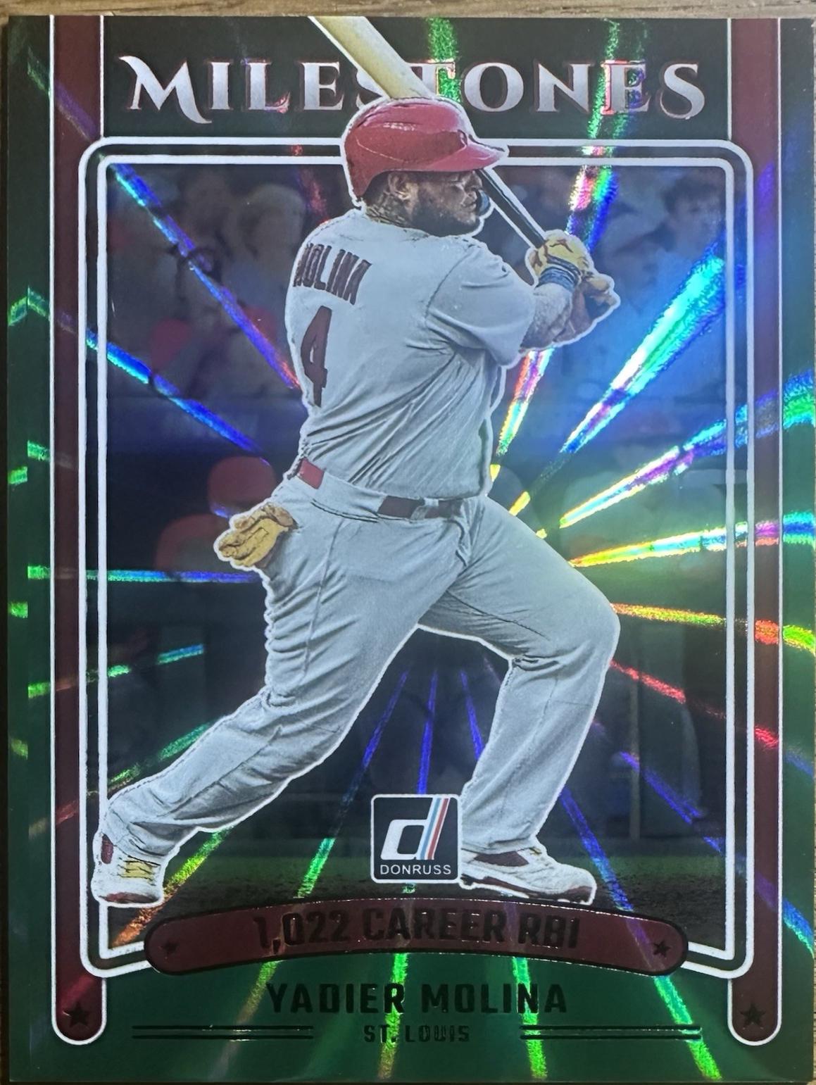 Yadier Molina [Green Laser] #13