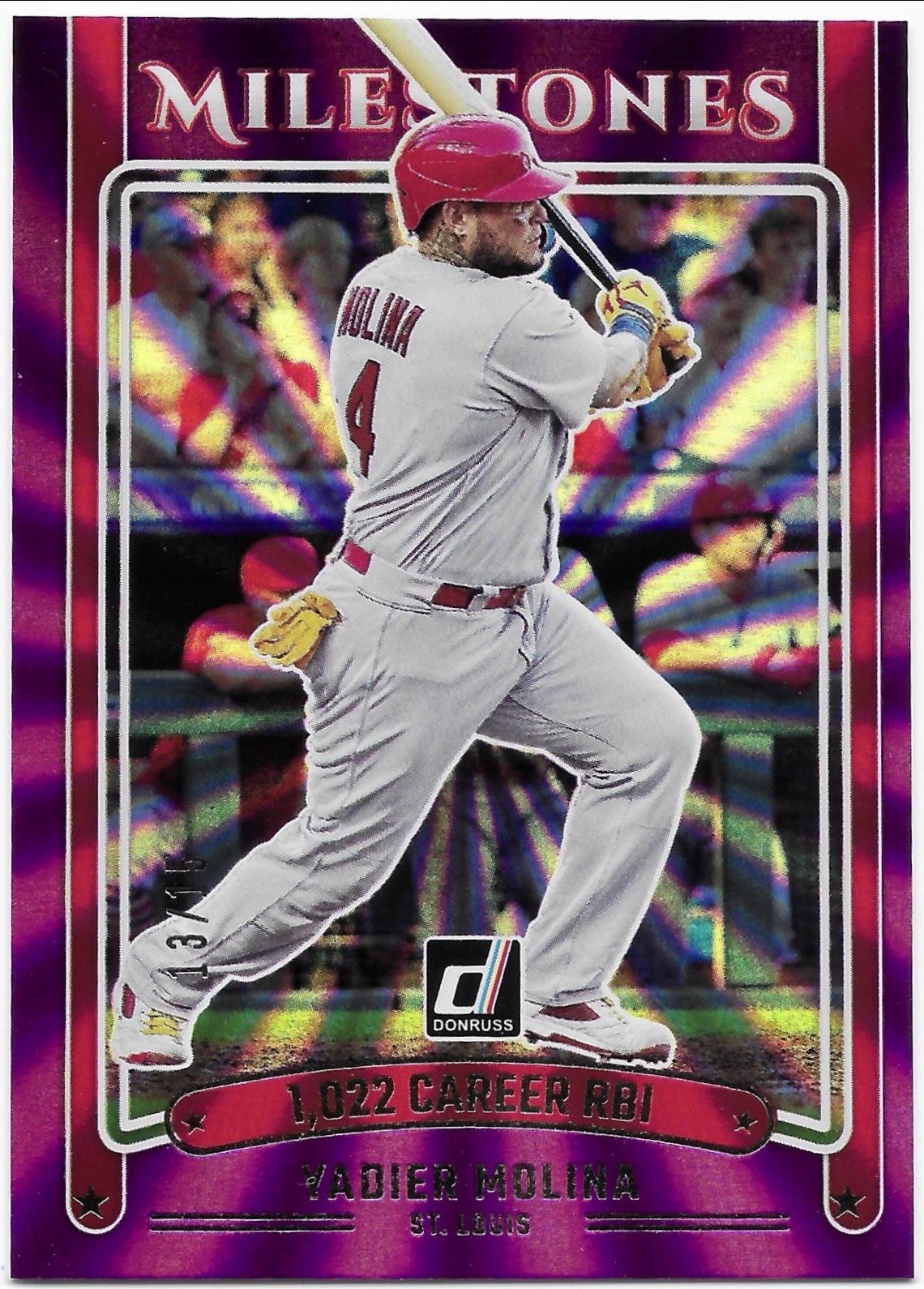 Yadier Molina [Purple Laser] #13