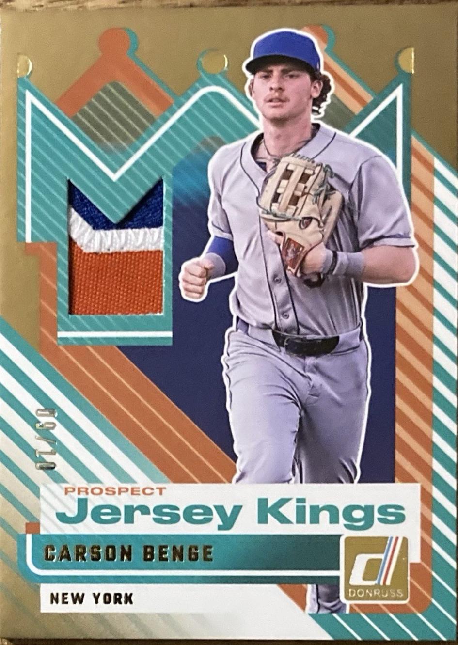 Carson Benge [Gold] #PJK-CB