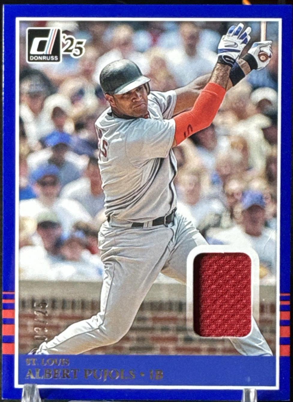 Albert Pujols [Blue] #MAT-AP