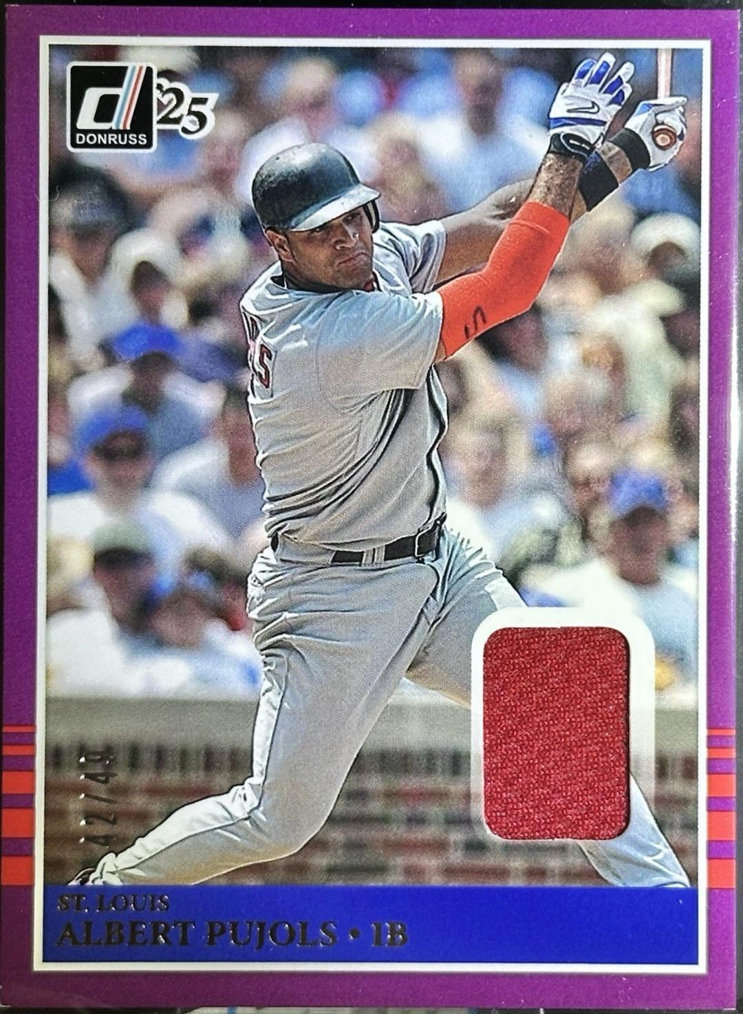 Albert Pujols [Purple] #MAT-AP