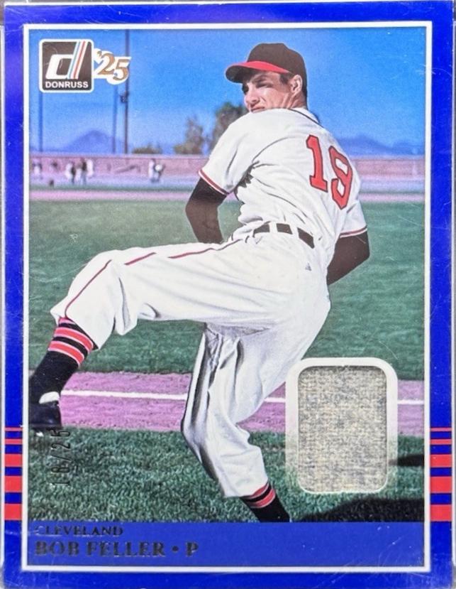 Bob Feller [Blue] #MAT-BF