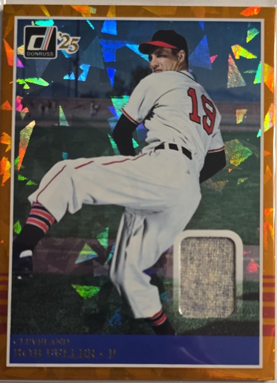 Bob Feller [Orange Ice] #MAT-BF
