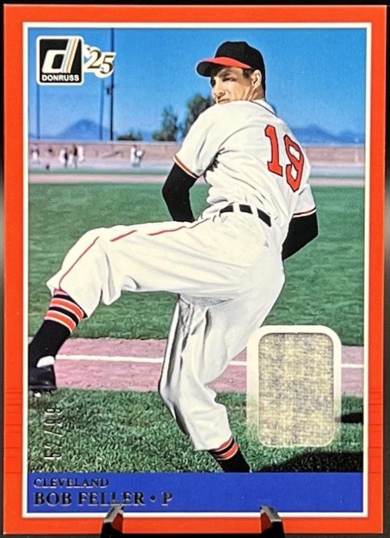 Bob Feller [Red] #MAT-BF
