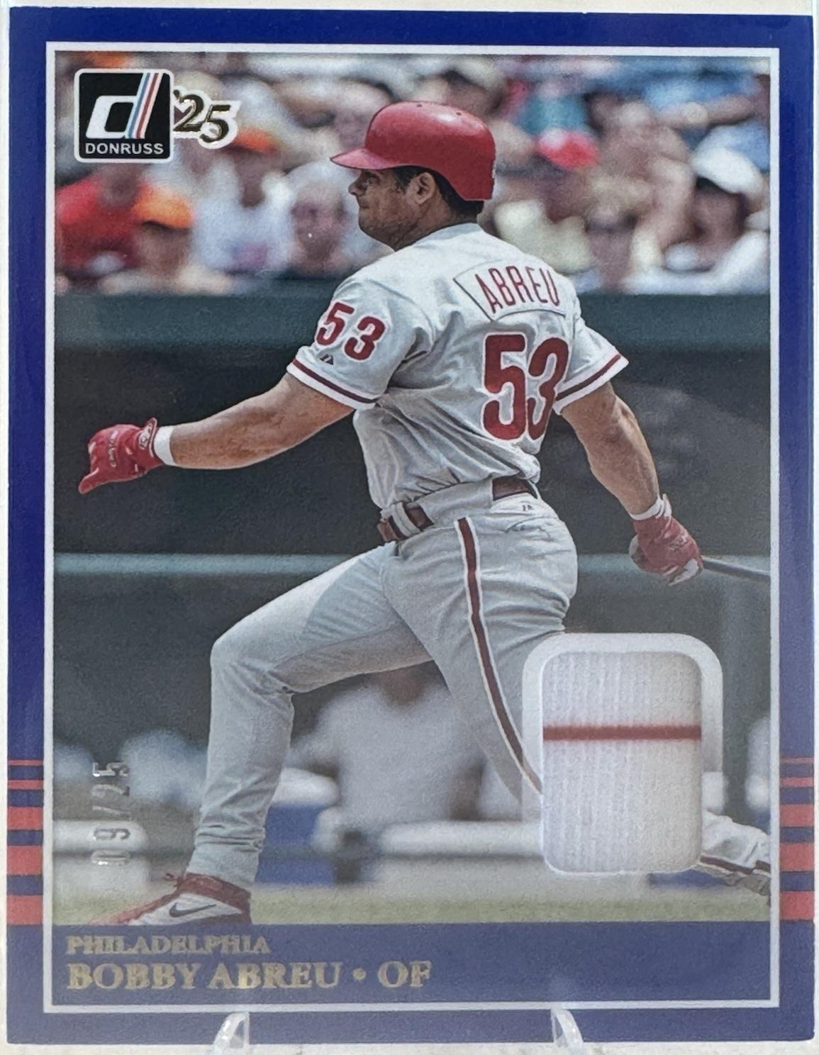 Bobby Abreu [Blue] #MAT-BA