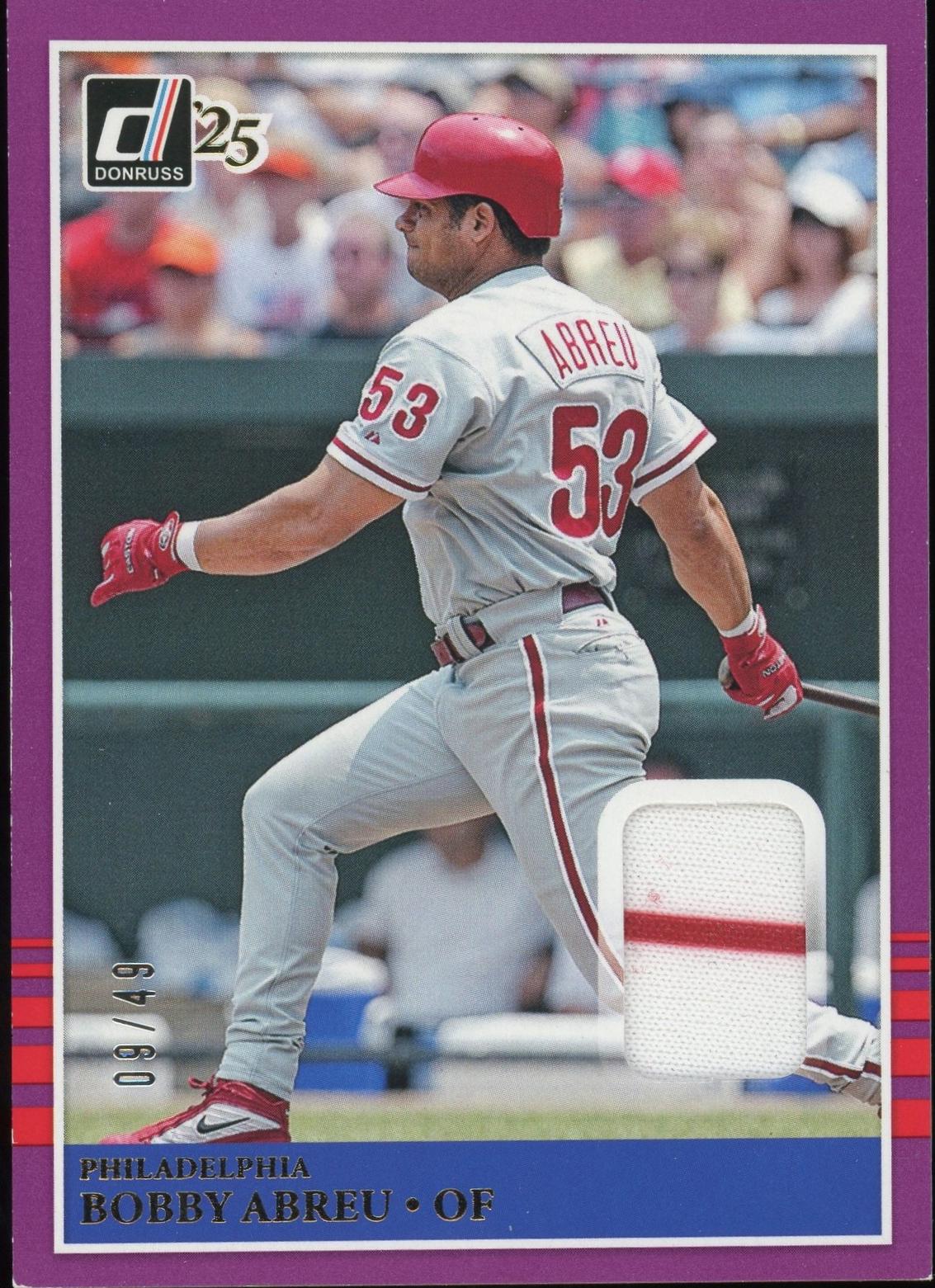 Bobby Abreu [Purple] #MAT-BA