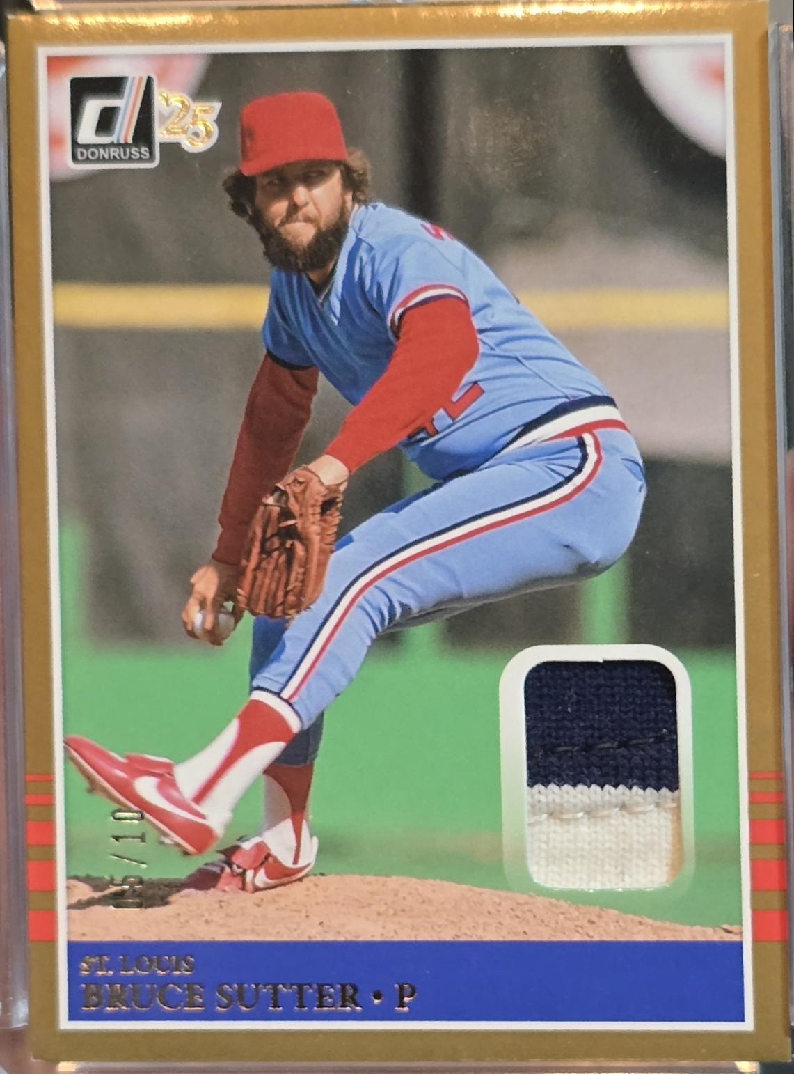 Bruce Sutter [Gold] #MAT-BS