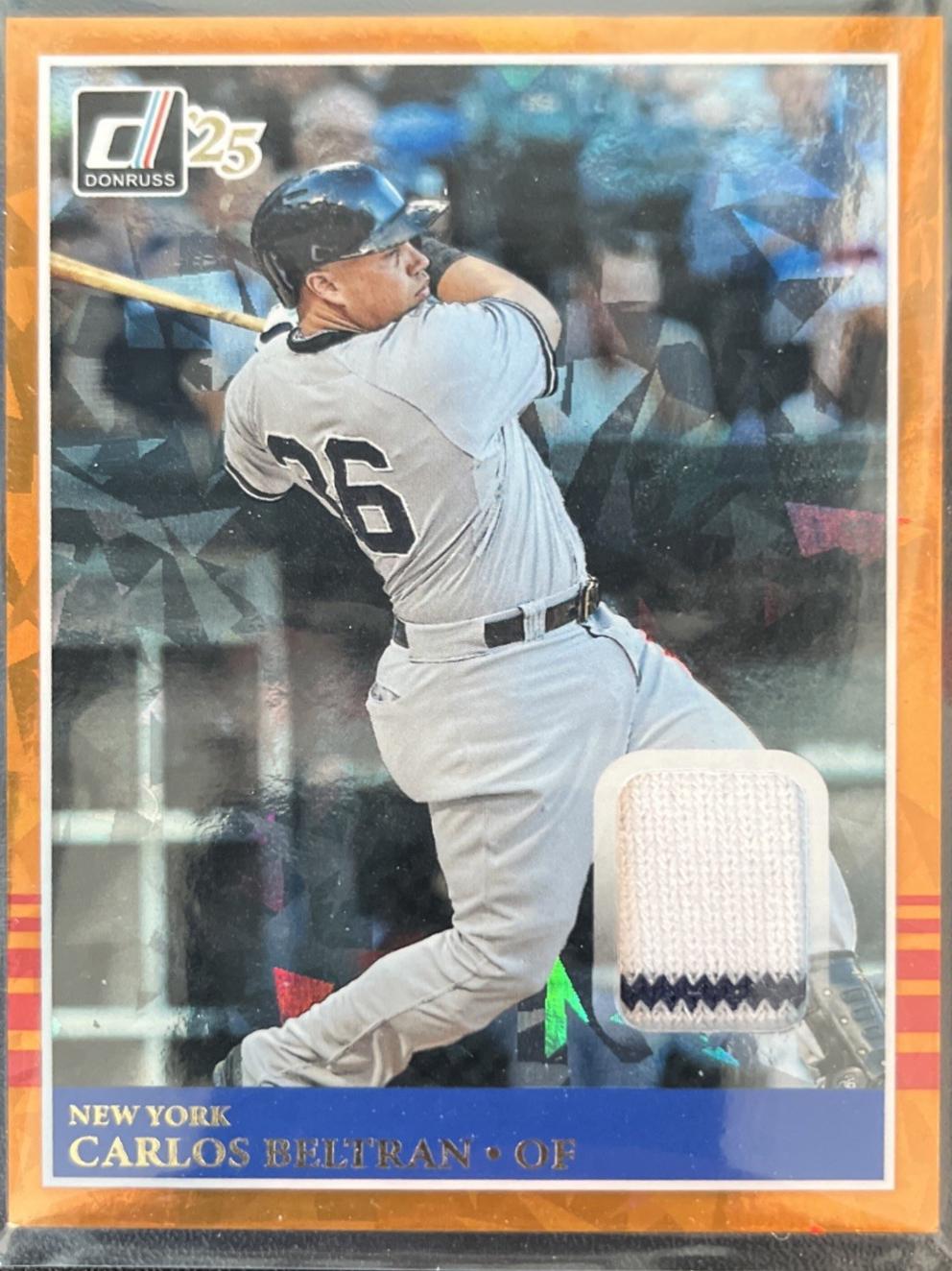 Carlos Beltran [Orange Ice] #MAT-CB