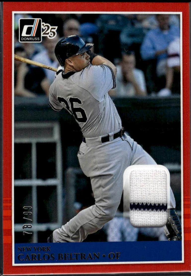 Carlos Beltran [Red] #MAT-CB