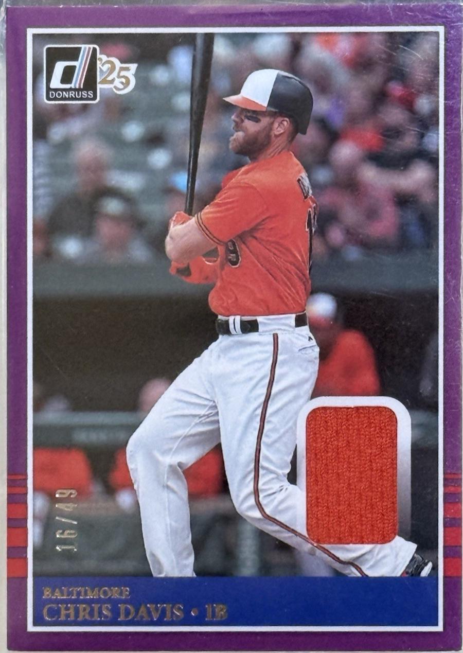 Chris Davis [Purple] #MAT-CD