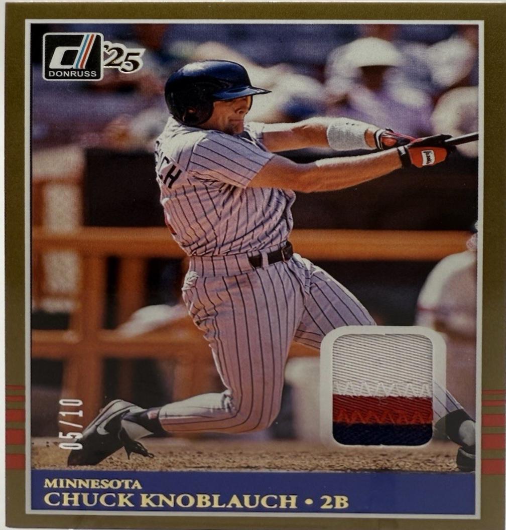 Chuck Knoblauch [Gold] #MAT-CK