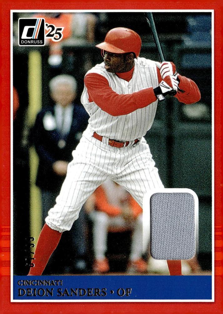 Deion Sanders [Red] #MAT-DS