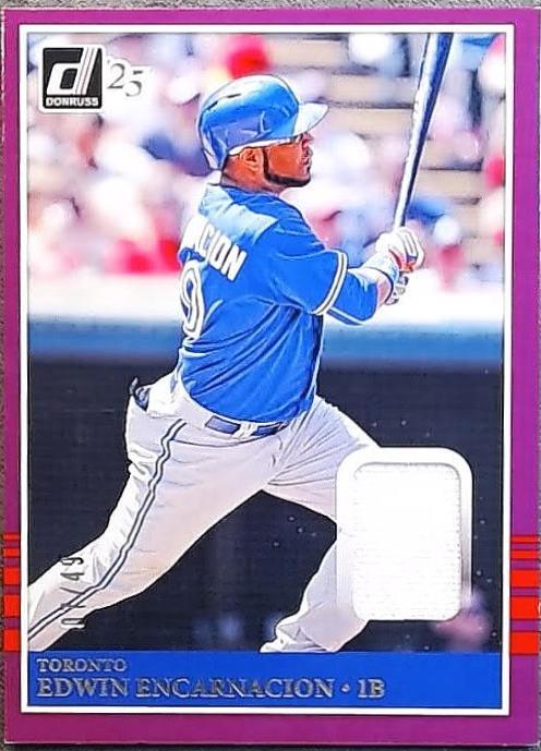 Edwin Encarnacion [Purple] #MAT-EE