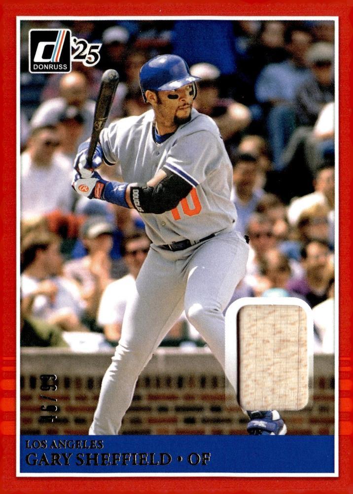 Gary Sheffield [Red] #MAT-GS