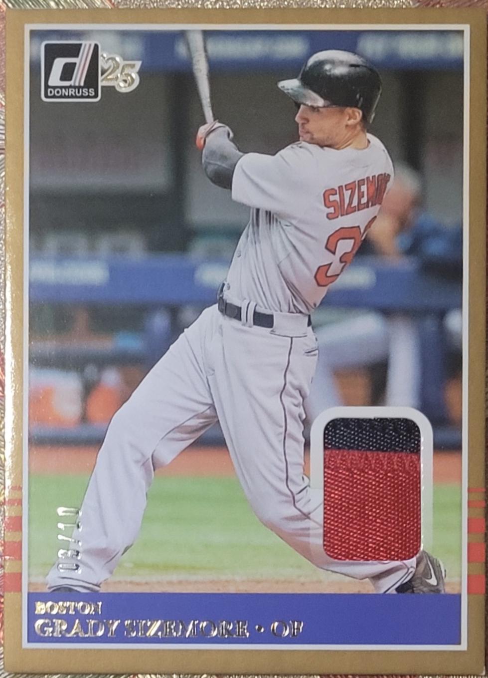 Grady Sizemore [Gold] #MAT-GS