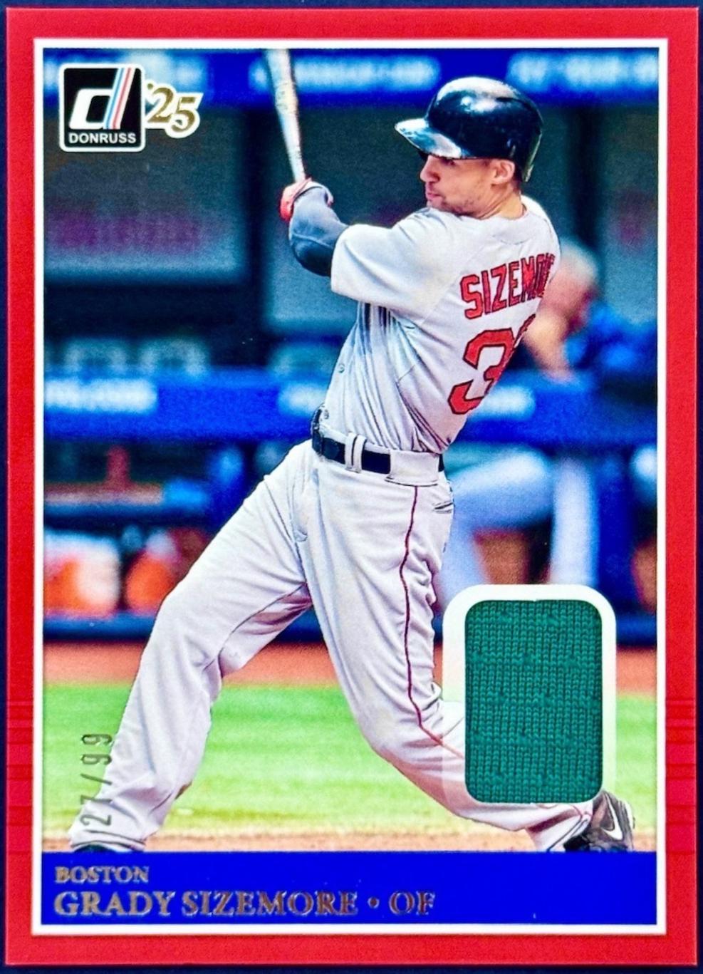 Grady Sizemore [Red] #MAT-GS