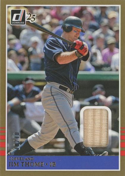 Jim Thome [Gold] #MAT-JT