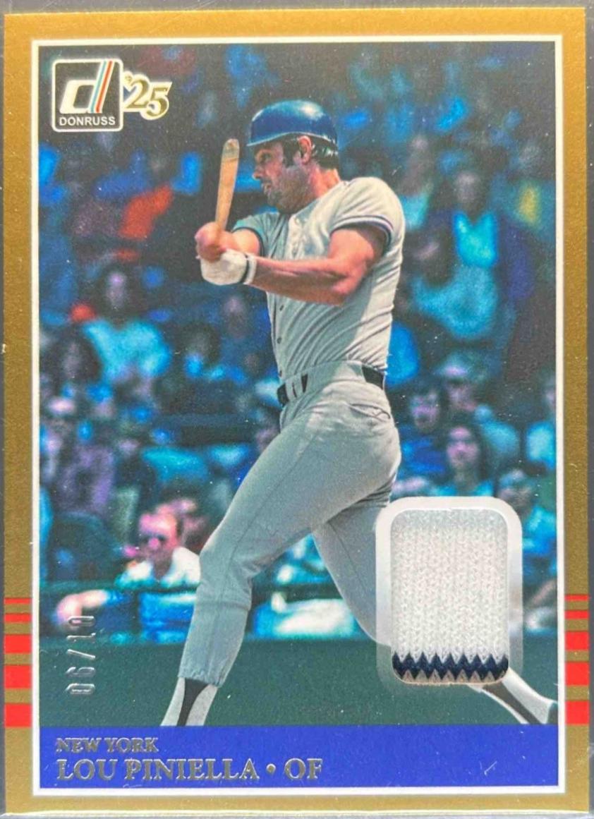 Lou Piniella [Gold] #MAT-LP