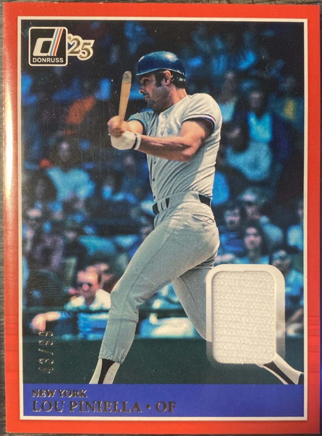 Lou Piniella [Red] #MAT-LP