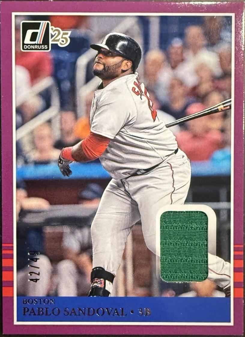 Pablo Sandoval [Purple] #MAT-PS