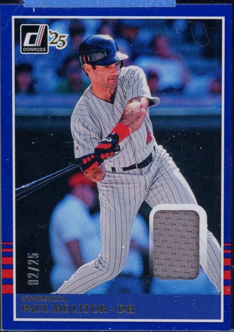 Paul Molitor [Blue] #MAT-PM