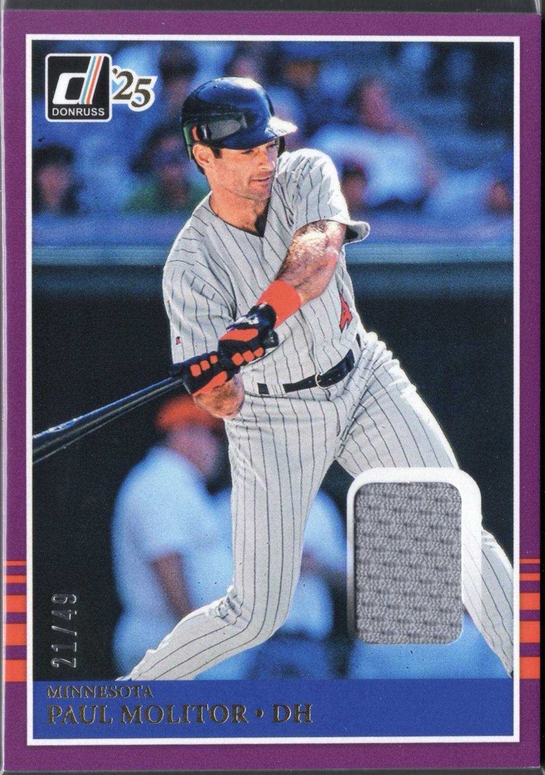 Paul Molitor [Purple] #MAT-PM