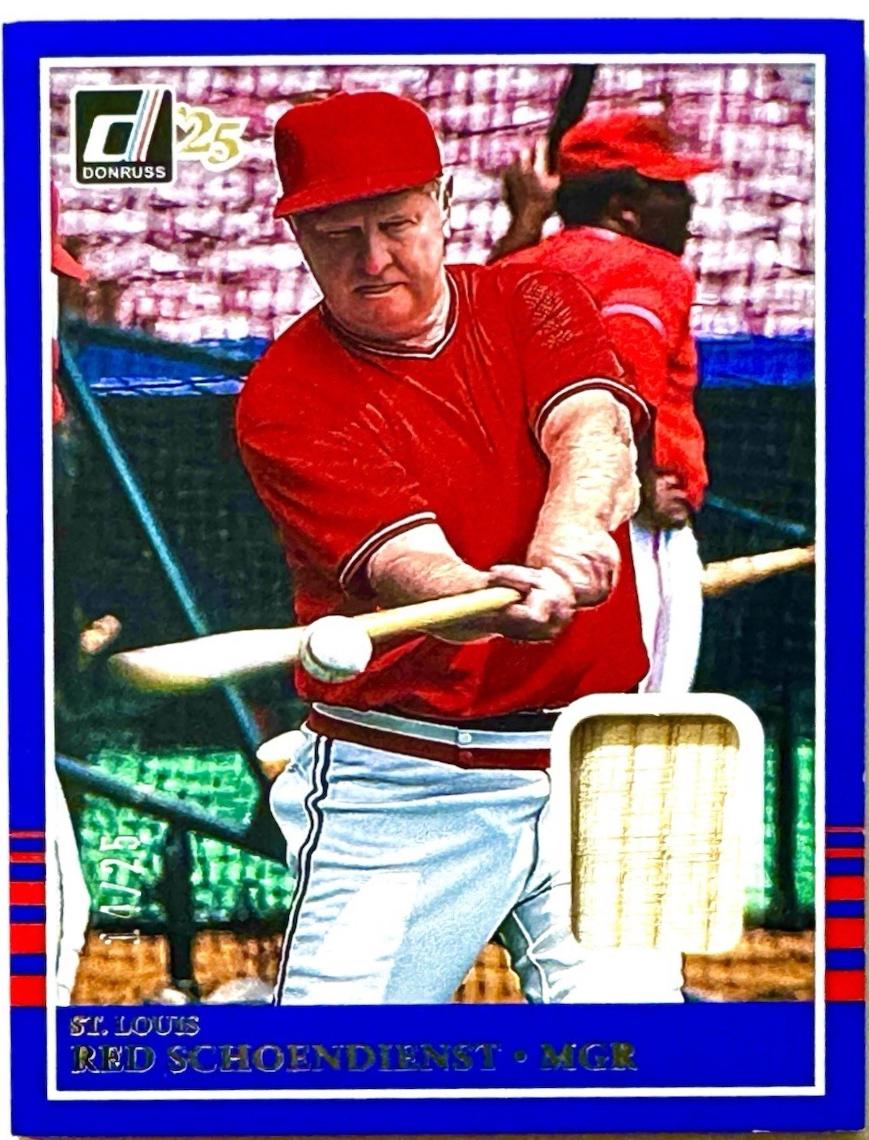 Red Schoendienst [Blue] #MAT-RS